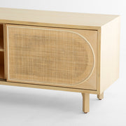 Quorum Home Cyan - 11495 - Media Cabinet - Oak