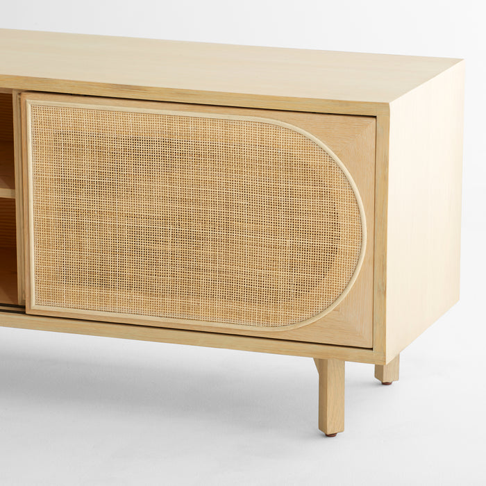 Quorum Home Cyan - 11495 - Media Cabinet - Oak