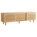 Quorum Home Cyan - 11495 - Media Cabinet - Oak