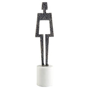 Quorum Home Cyan - 11501 - Sculpture - Black And White