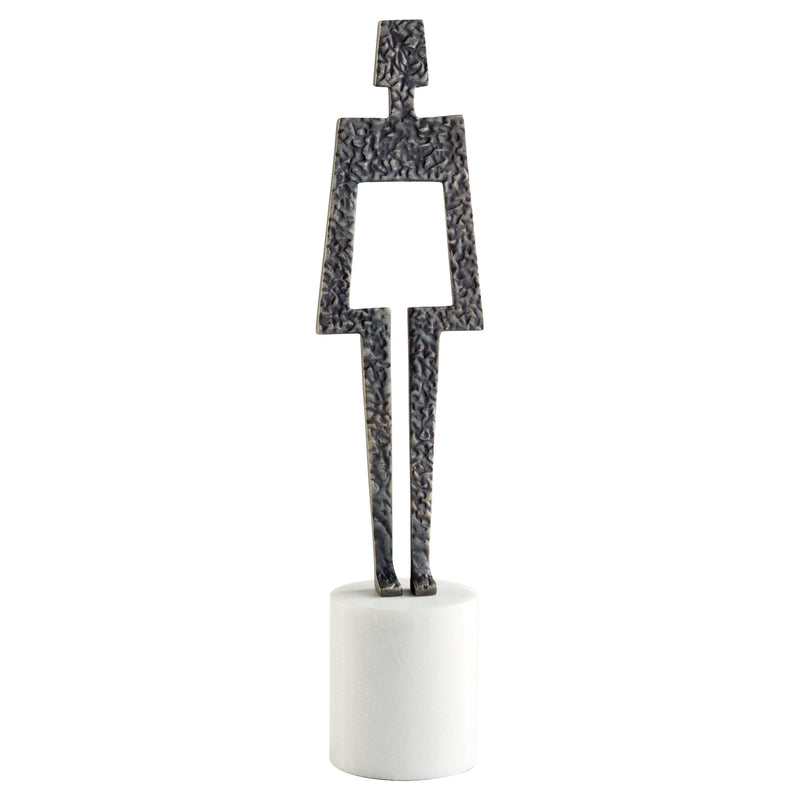 Quorum Home Cyan - 11501 - Sculpture - Black And White