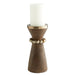Quorum Home Cyan - 11511 - Candleholder - Antique Silver