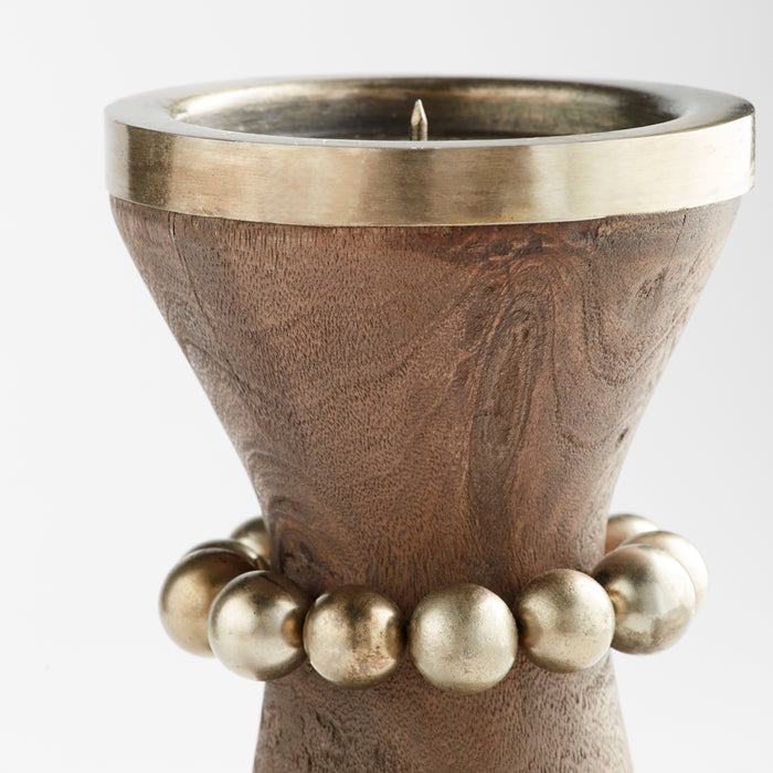 Quorum Home Cyan - 11511 - Candleholder - Antique Silver