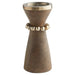 Quorum Home Cyan - 11511 - Candleholder - Antique Silver