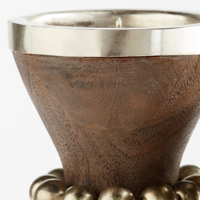 Quorum Home Cyan - 11512 - Candleholder - Antique Silver