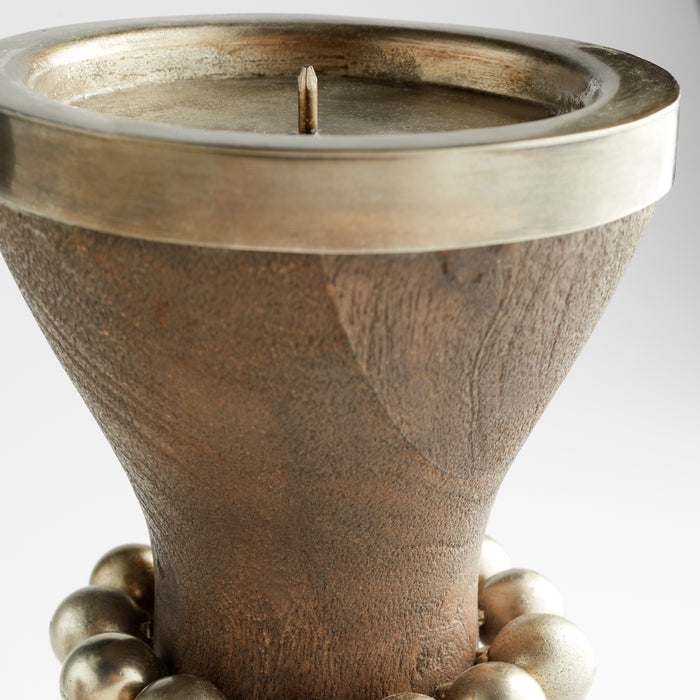 Quorum Home Cyan - 11513 - Candleholder - Antique Silver