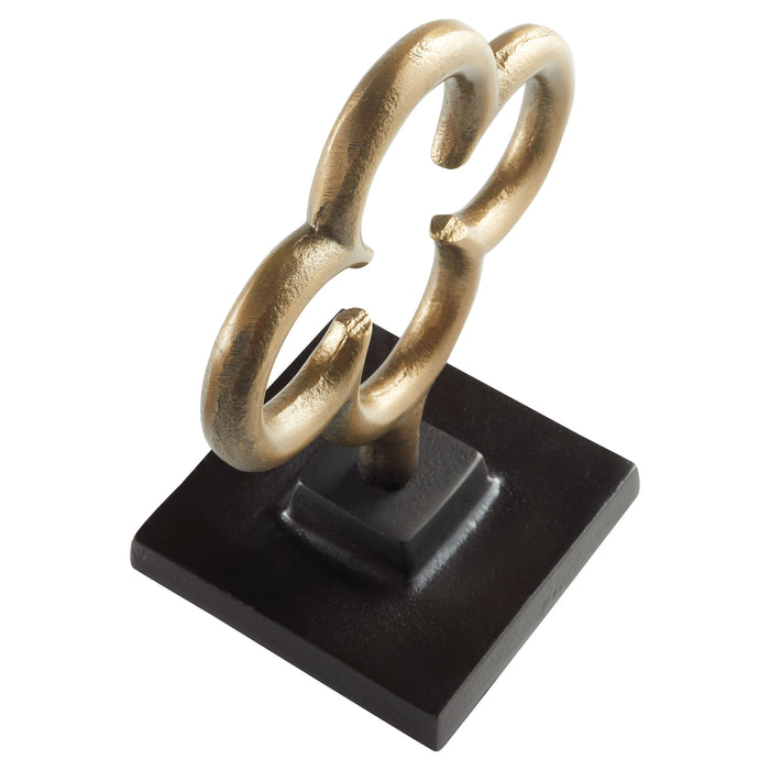 Quorum Home Cyan - 11518 - Sculpture - Antique Brass