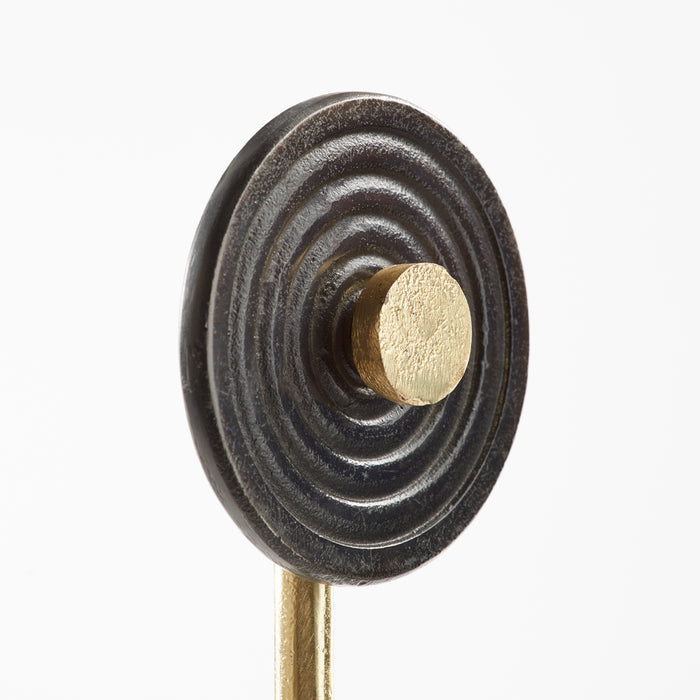 Quorum Home Cyan - 11523 - Sculpture - Antique Brass
