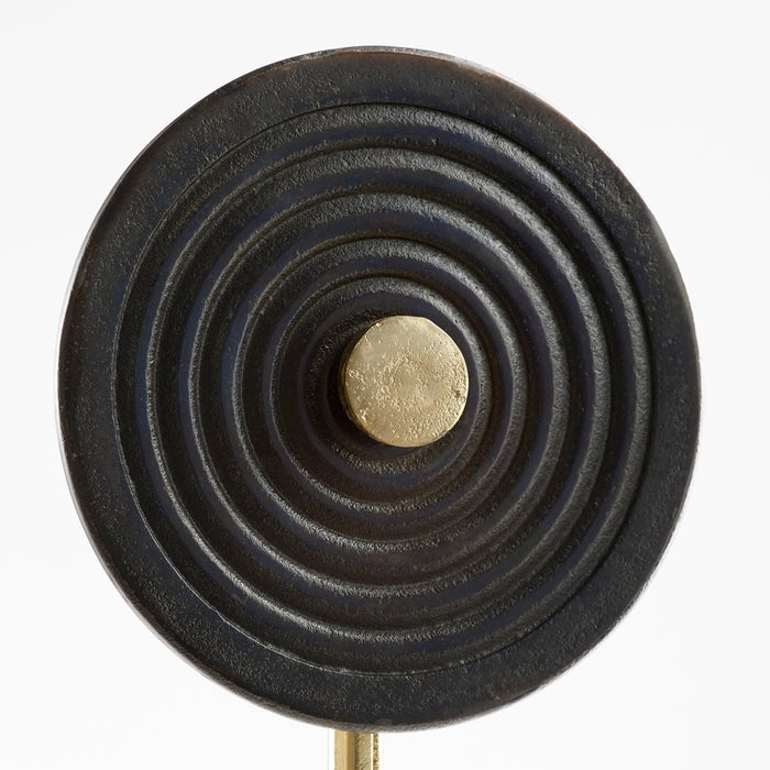 Quorum Home Cyan - 11525 - Sculpture - Antique Brass