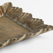 Quorum Home Cyan - 11535 - Tray - Limed Mango Wood