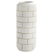 Quorum Home Cyan - 11554 - Vase - Matte Grey Speckle