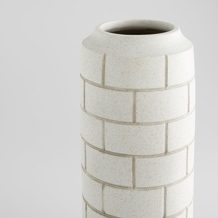 Quorum Home Cyan - 11554 - Vase - Matte Grey Speckle