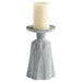 Quorum Home Cyan - 11562 - Candle Holder - Tapered Grey