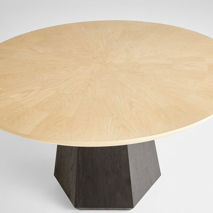 Quorum Home Cyan - 11577 - Dining Table - Natural And Black
