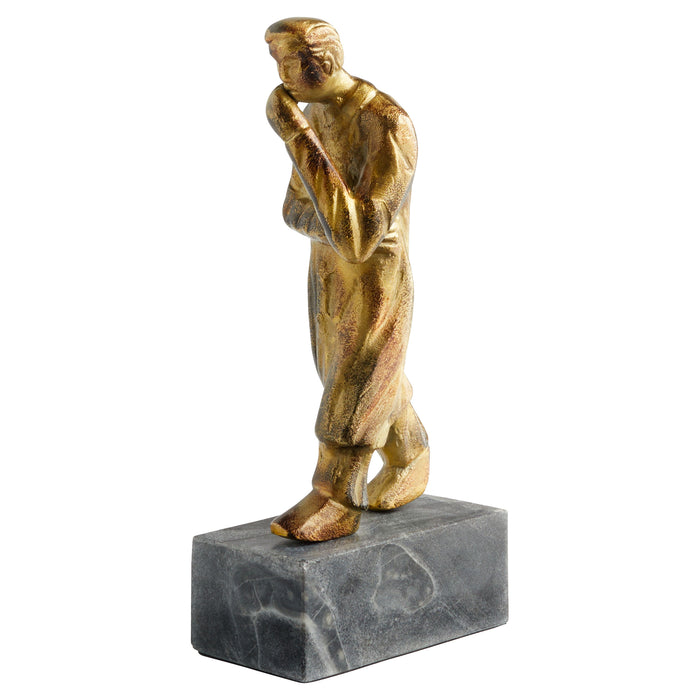 Quorum Home Cyan - 11605 - Sculpture - Gold And Black