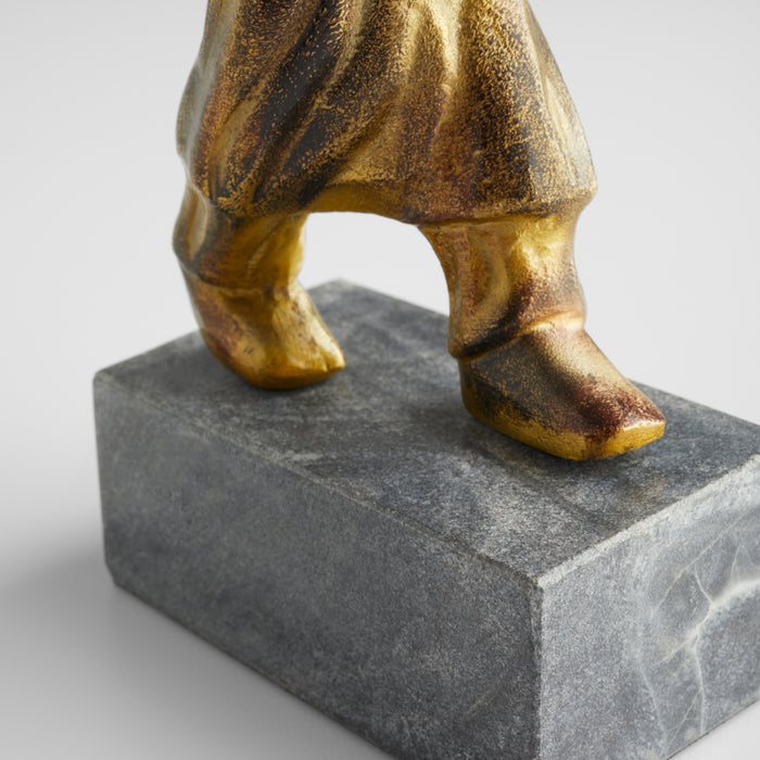 Quorum Home Cyan - 11605 - Sculpture - Gold And Black