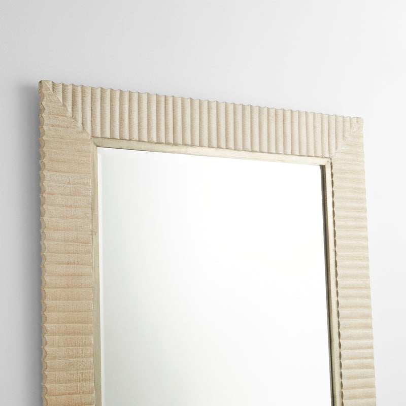 Quorum Home Cyan - 11614 - Mirror - Cerused White