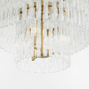 Quorum Home Cyan - 11676 - 18 Light Chandelier - Aged Brass