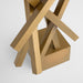 Stasis Sculpture | Aged Brass
