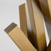 Stasis Sculpture | Aged Brass