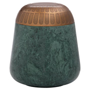 Sofia Box | Green Forest | Antique Brass - Large