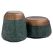 Sofia Box | Green Forest | Antique Brass - Large