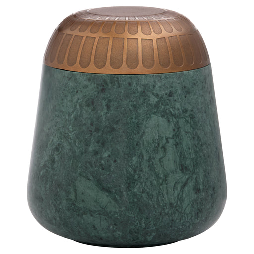 Sofia Box | Green Forest | Antique Brass - Large