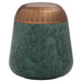 Sofia Box | Green Forest | Antique Brass - Large