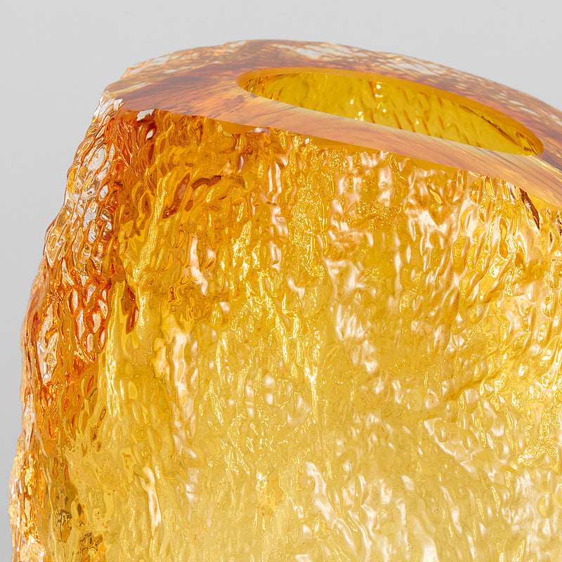 Baltic Vase | Amber | Clear - Medium