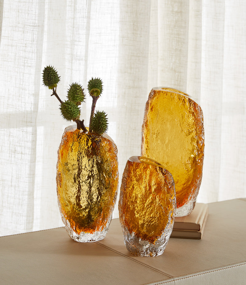 Baltic Vase | Amber | Clear - Small