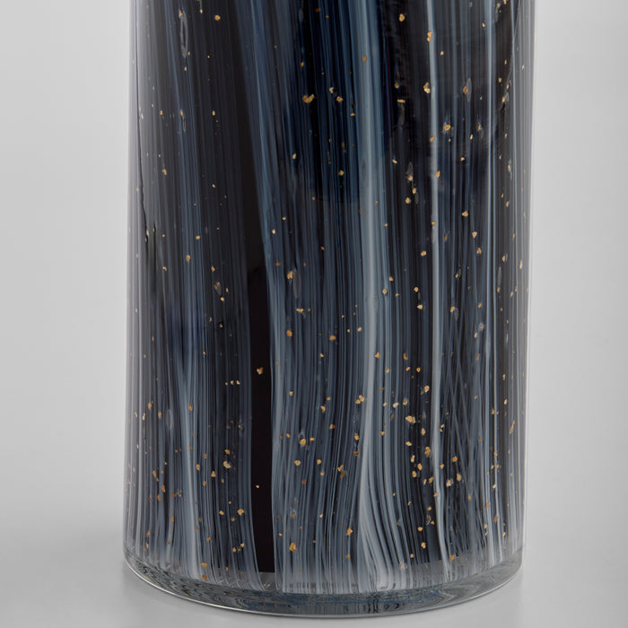 Infinity Vase | Black | Grey | Gold - Large