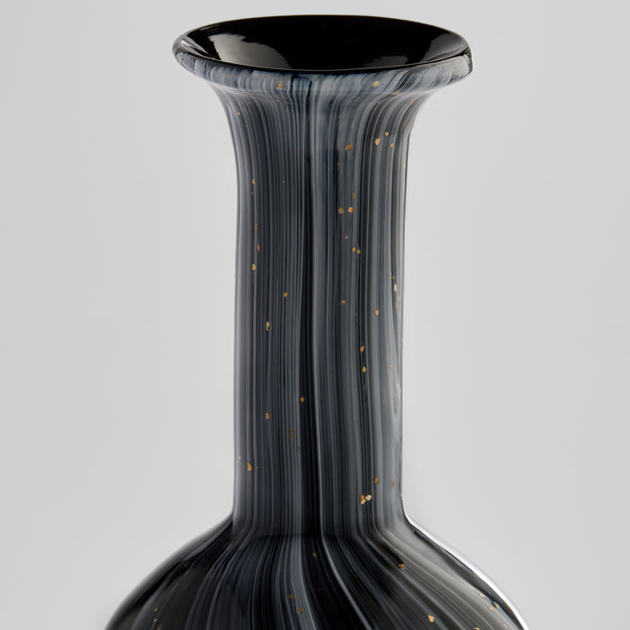 Infinity Vase | Black | Grey | Gold - Large
