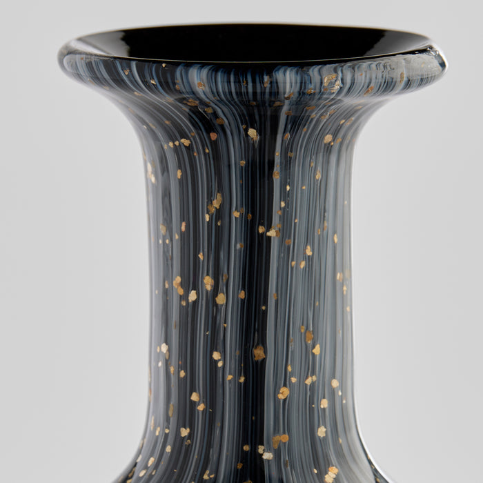 Infinity Vase | Black | Grey | Gold - Small