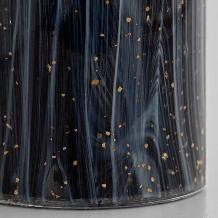 Infinity Vase | Black | Grey | Gold - Small