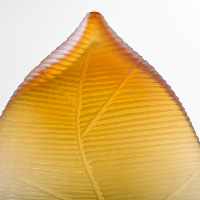 Vesper Vase | Amber | Grey - Large