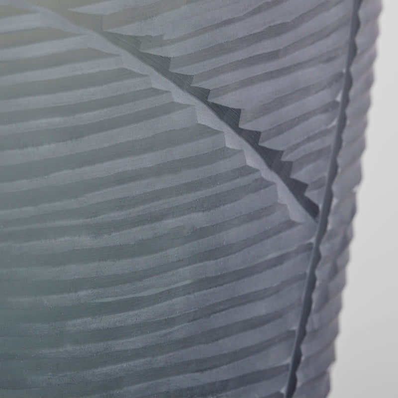 Vesper Vase | Amber | Grey - Large