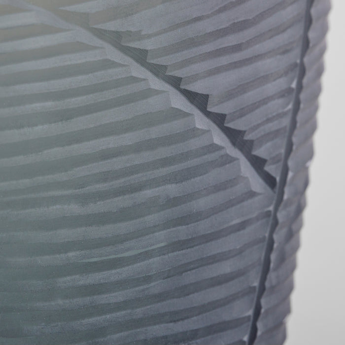 Vesper Vase | Amber | Grey - Large