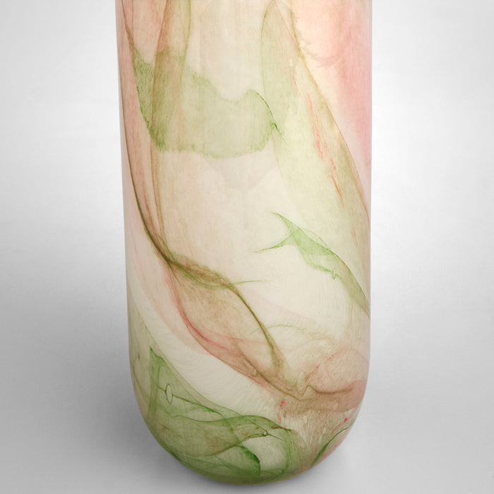 Fern Vase | White | Spring Green - Large