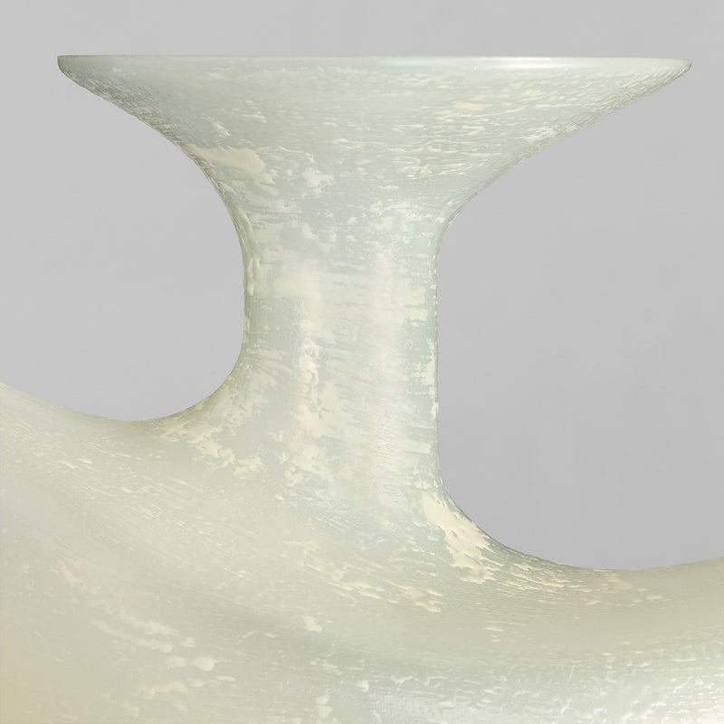 Taku Bottle Vase | Icy Teal - Medium