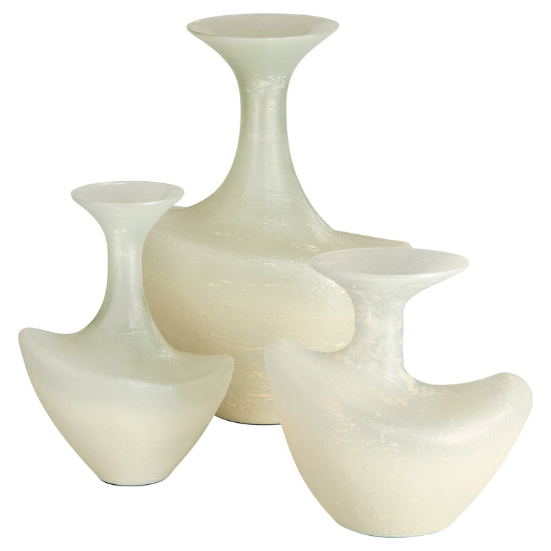 Taku Bottle Vase | Icy Teal - Medium