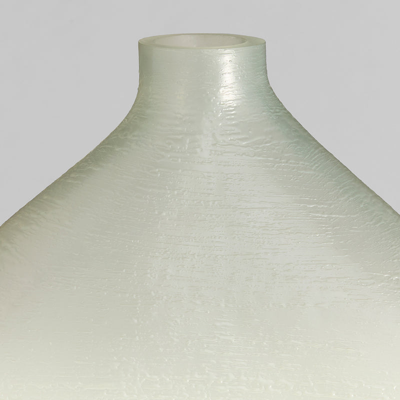 Taku Round Vase | Icy Teal - Wide