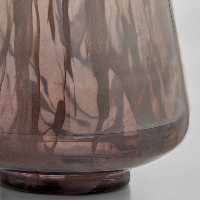 Billow Bottle Vase | Grey Swirl - Small