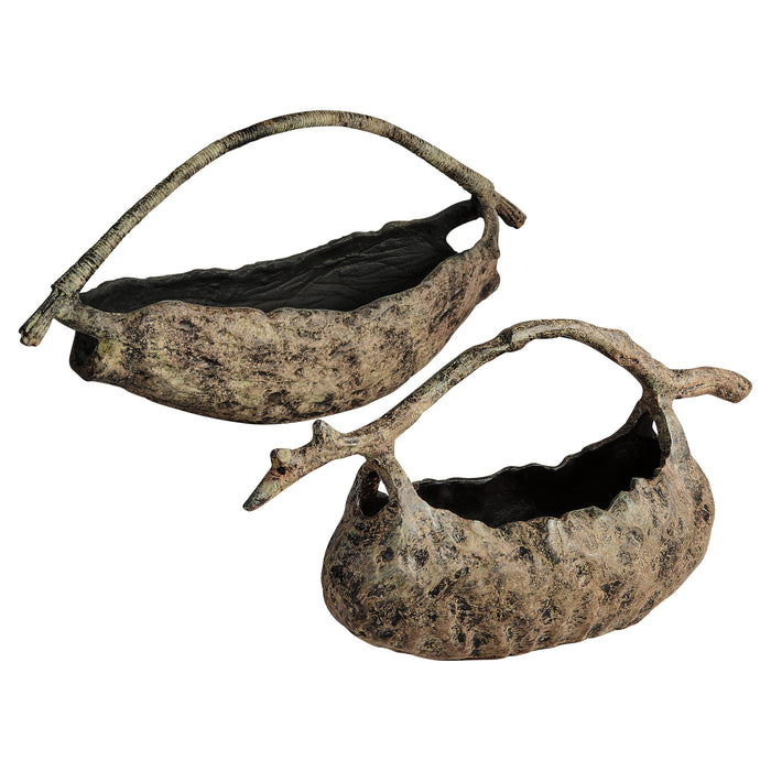 Hobitt Basket | Antique Ochre - Small
