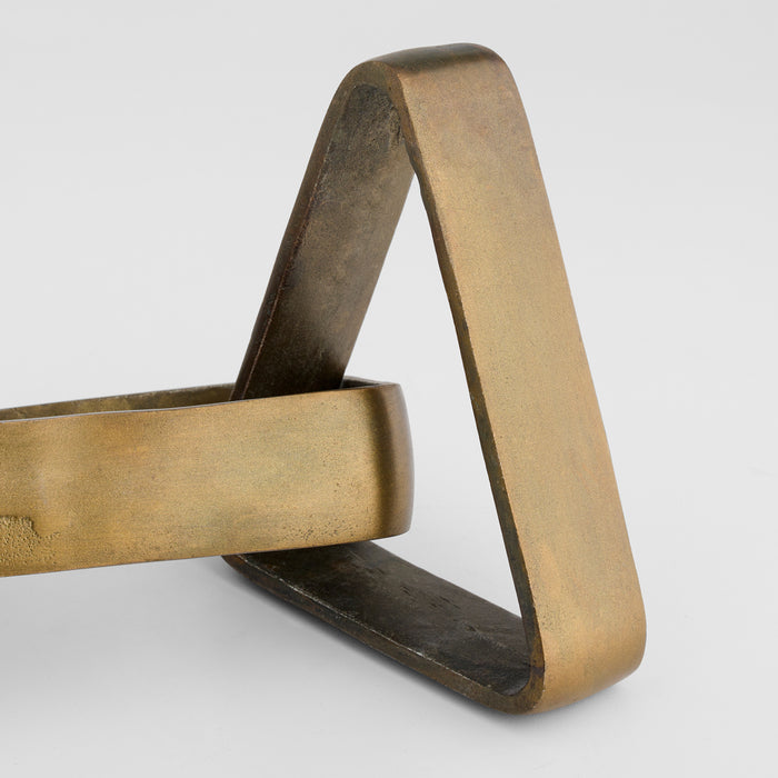 Catena Sculpture | Antique Brass