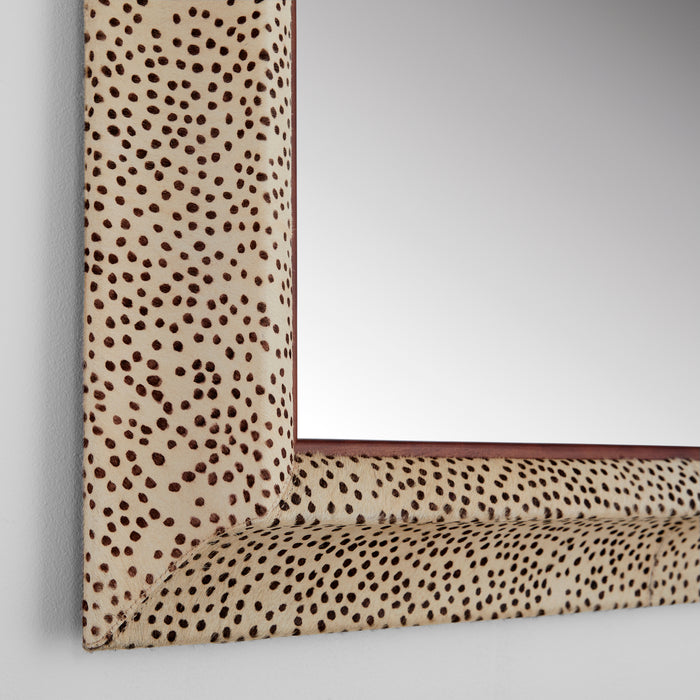 Gaborone Mirror Designed by J Kent Martin | Off White | Brown | Walnut