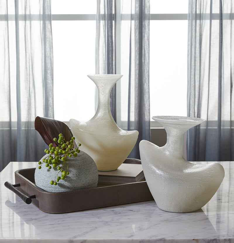 Tesoro Tray Designed by J Kent Martin | Smoke Grey | Slate Veneer | Matte Black - Large