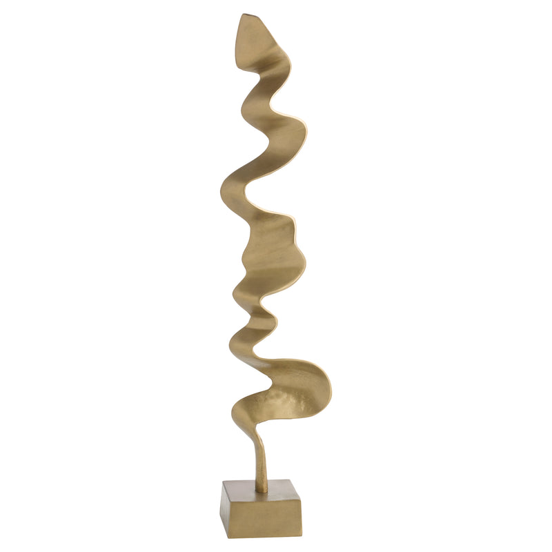 Andra Sculpture | Antique Brass