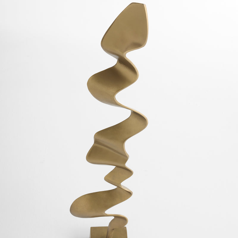 Andra Sculpture | Antique Brass