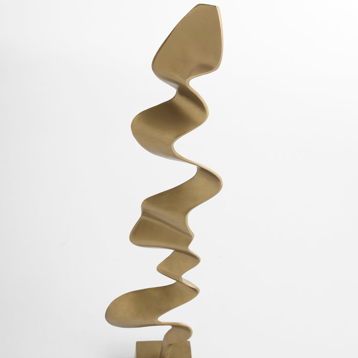 Andra Sculpture | Antique Brass