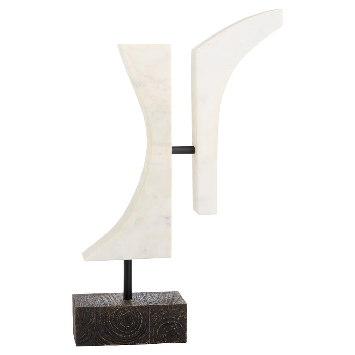 Rofinn Sculpture | White | Black